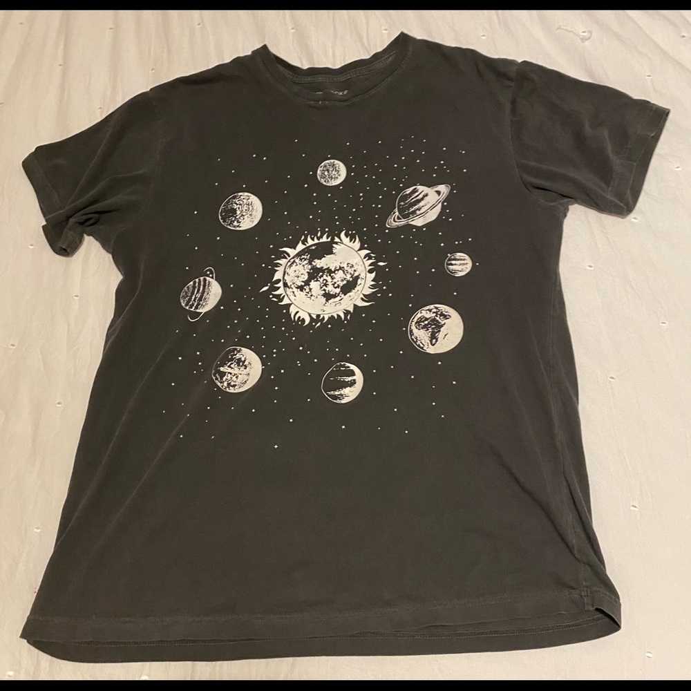 Urban Outfitters Planets Graphic Tee
